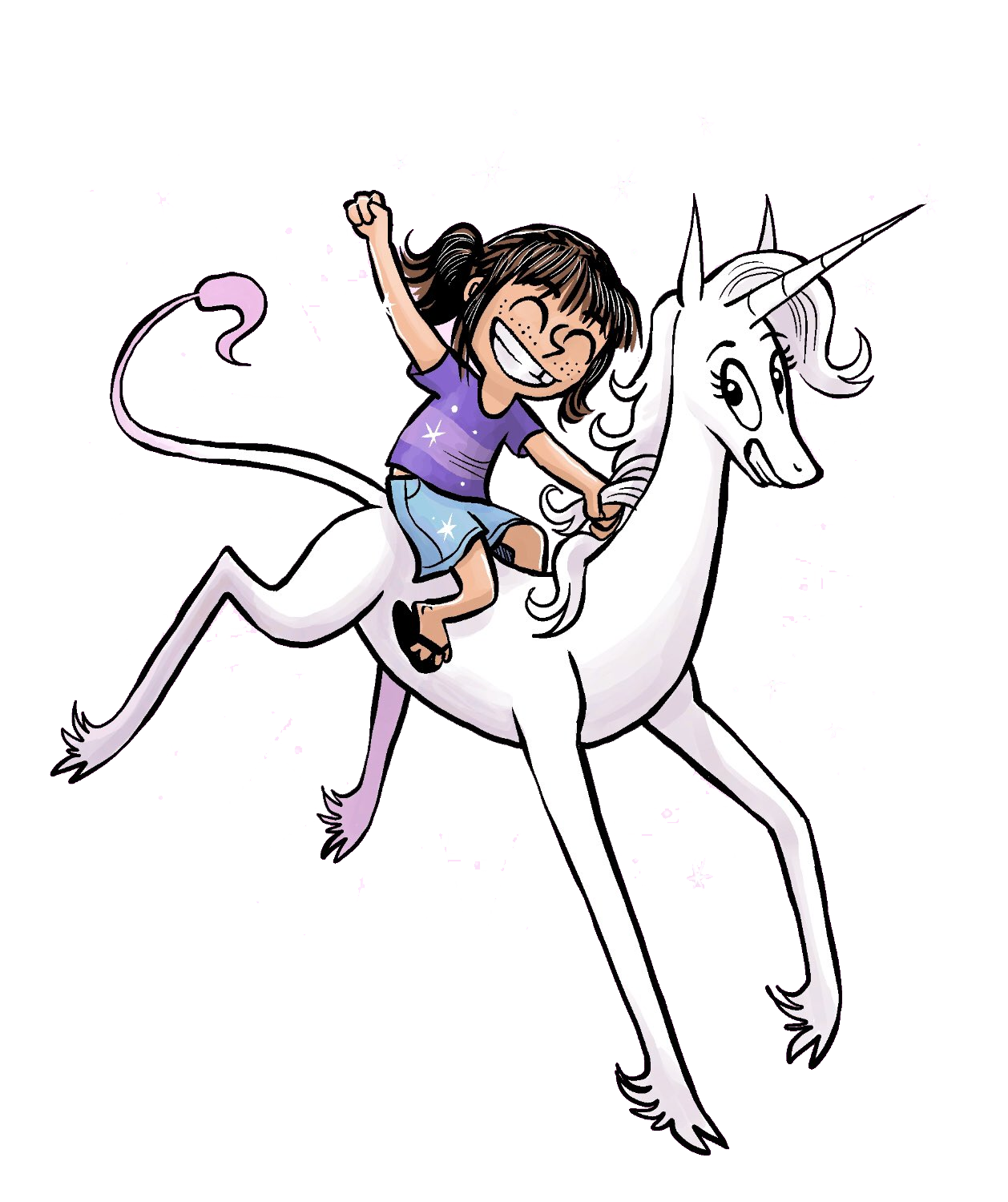 Phoebe and Her Unicorn logo