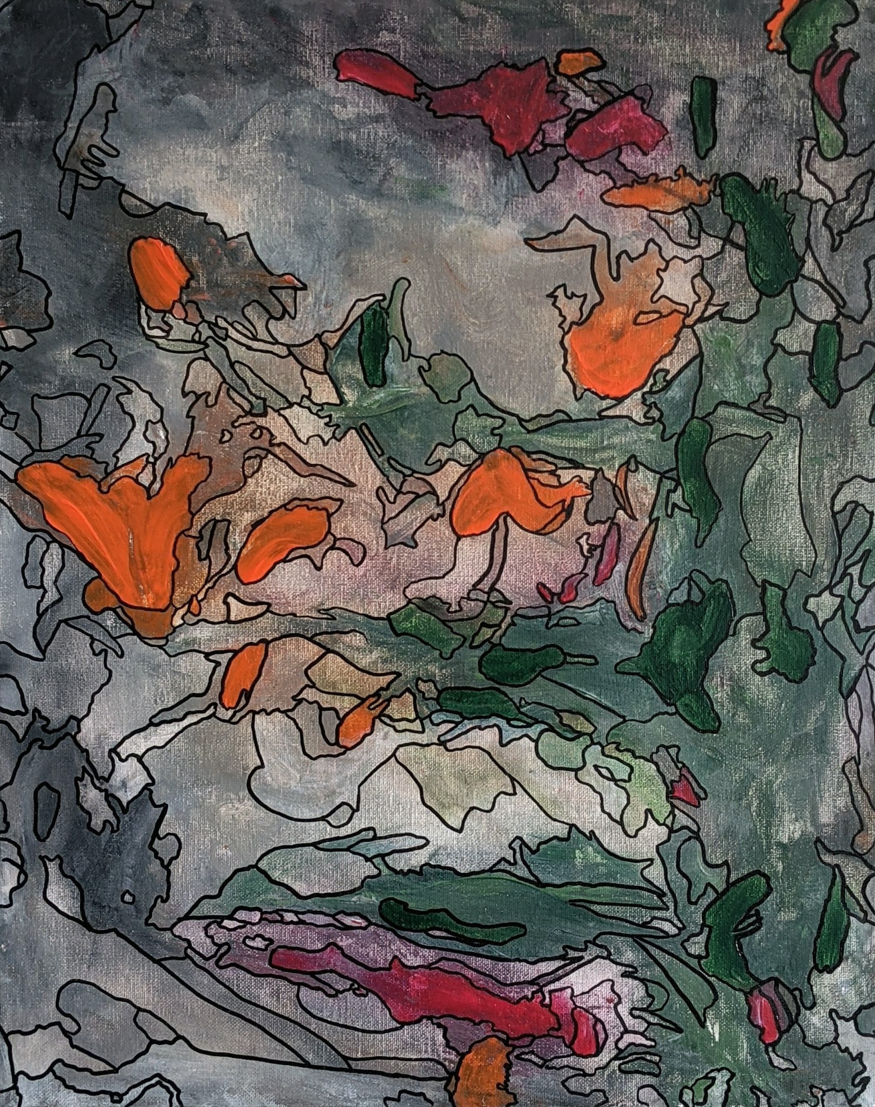 Palimpsest Flowers - full view